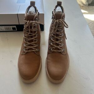 Dolce Vita Huey Hiker Boots in Mushroom Nubuck